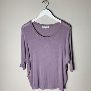 Daydreamer LA 3/4 Sleeve Tee Lavender